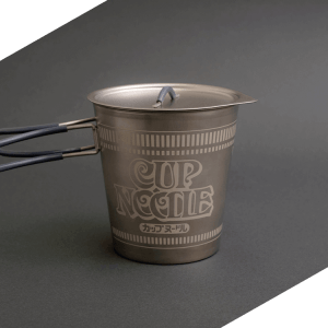 カップヌードル型チタンクッカー